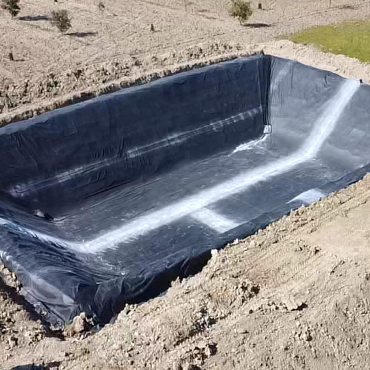 Geomembrane en edpm pour réserve d'irrigation - 7ETB