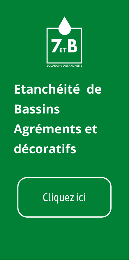 Réalisations étanchéité bassin agrément décoratif