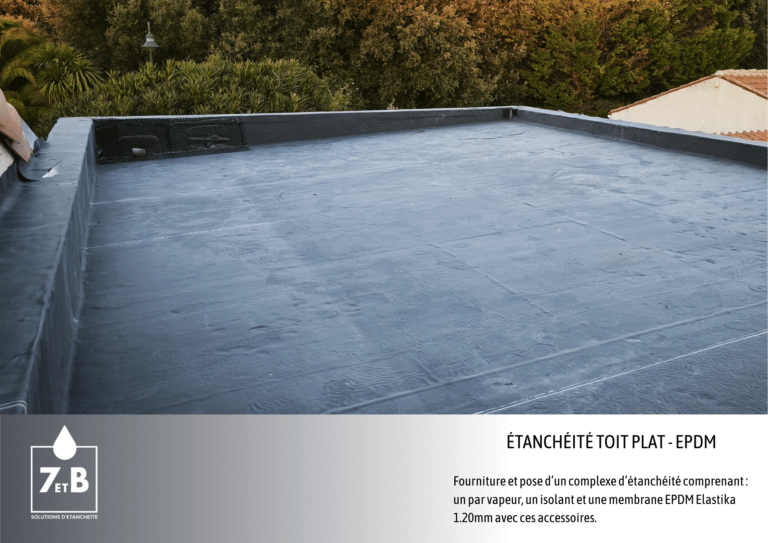 Réalisations Bâtiment et Toiture étanchéité epdm
