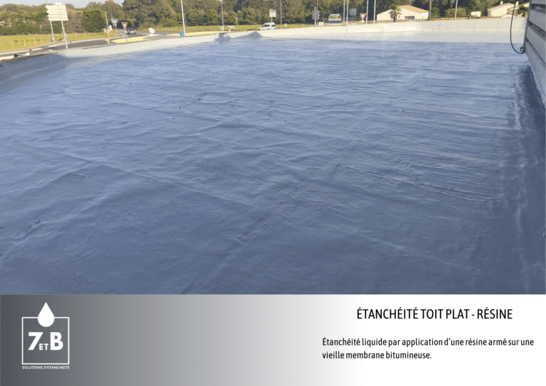 Réalisations Bâtiment et Toiture commerciale étanchéité